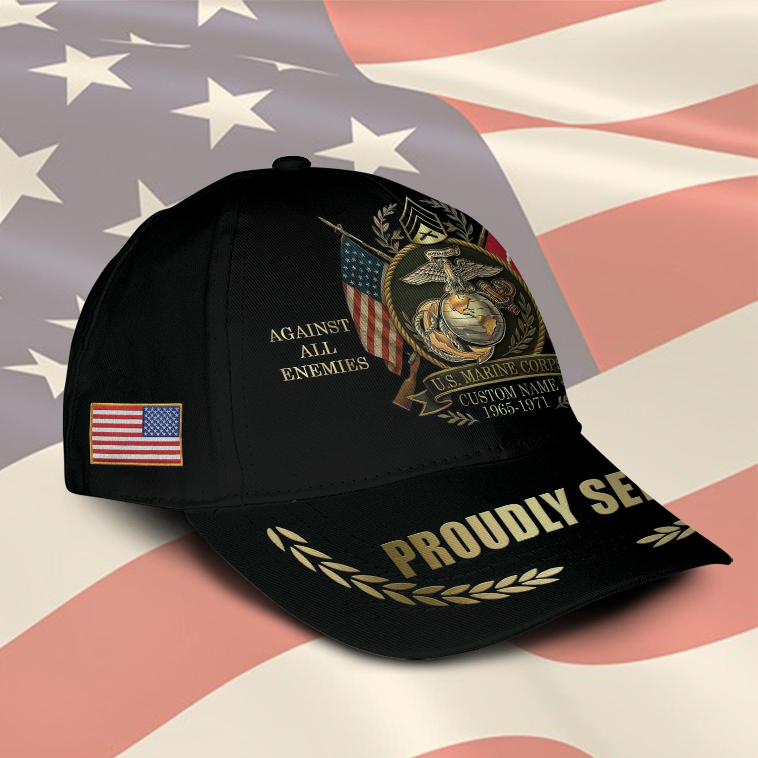 US Marine Corps, W 4 Marines Chief Warrant Officer 4 - Classic Cap - Image 2