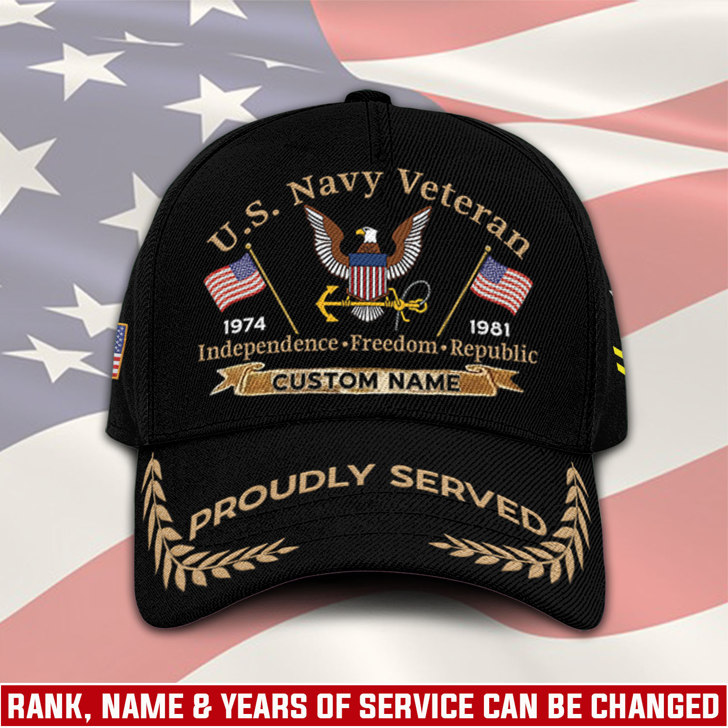 US Navy, E 3 Blue - Classic Cap