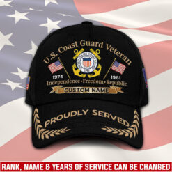 US Coast Guard, E 7 Red - Classic Cap