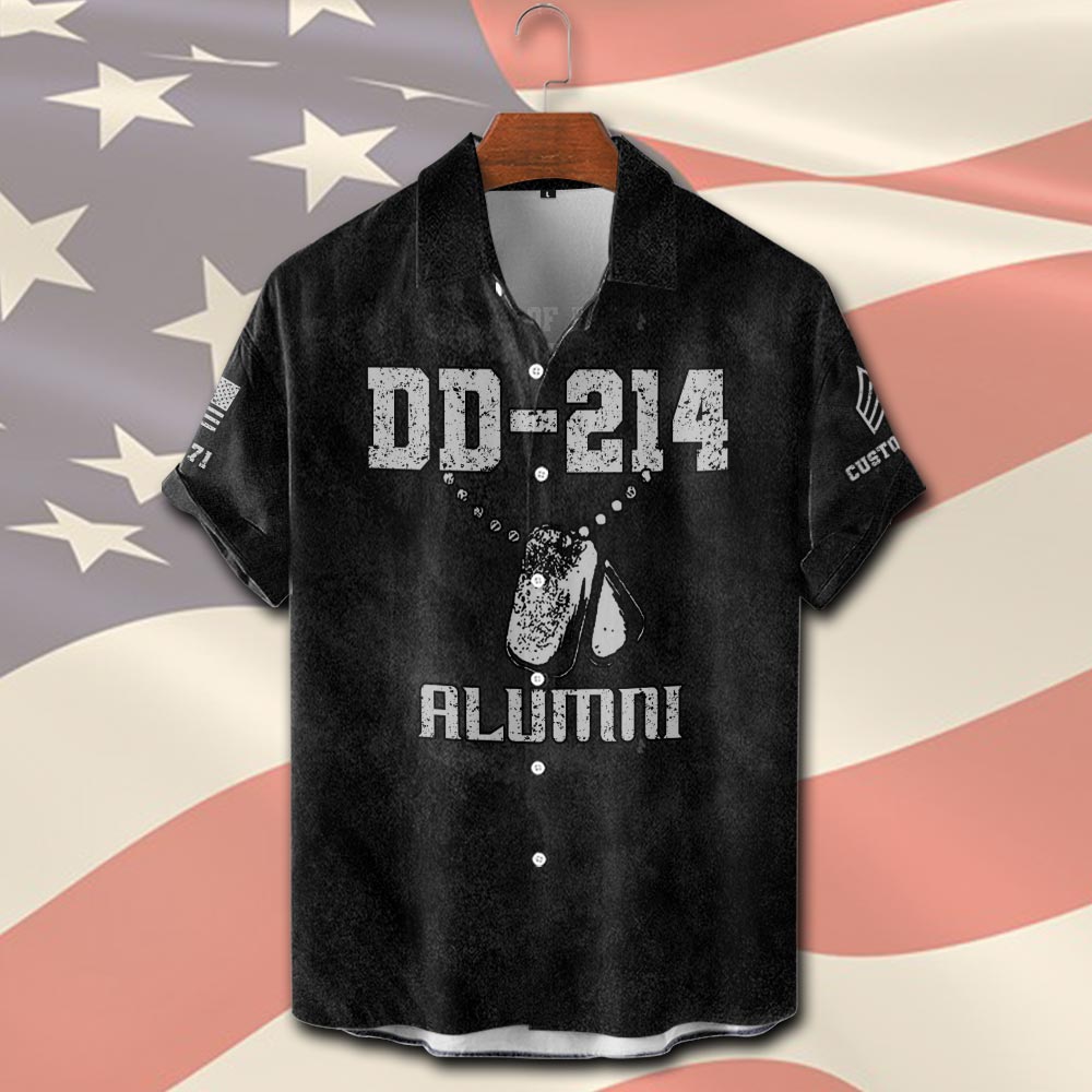 US Army, Once A Soldier, Always A Soldier - Short Sleeve Button Shirt - Image 2