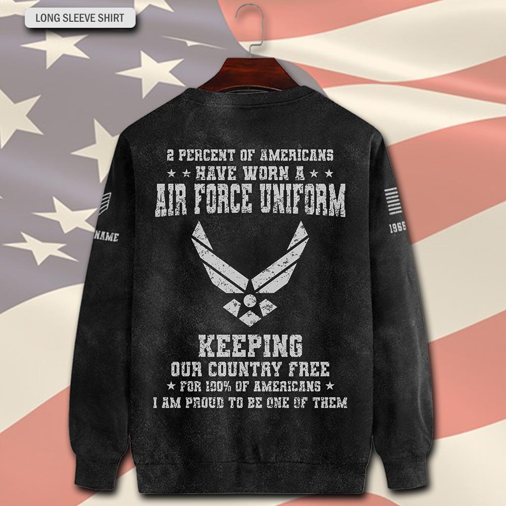 US Air Force , E 5 Air Force Staff Sergeant - Sweatshirt - Image 3
