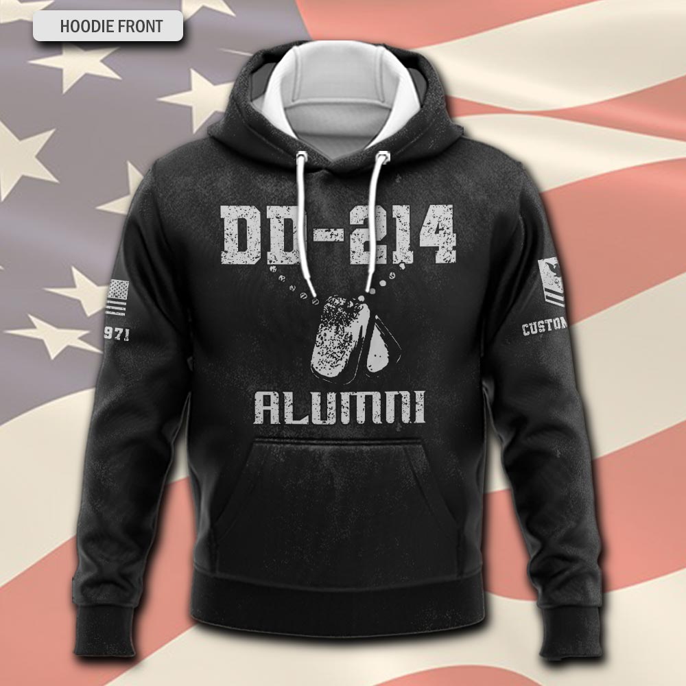US Coast Guard, Honor, Duty, Service - Hoodie - Image 2