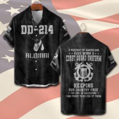 US Coast Guard, Second To None - Short Sleeve Button Shirt