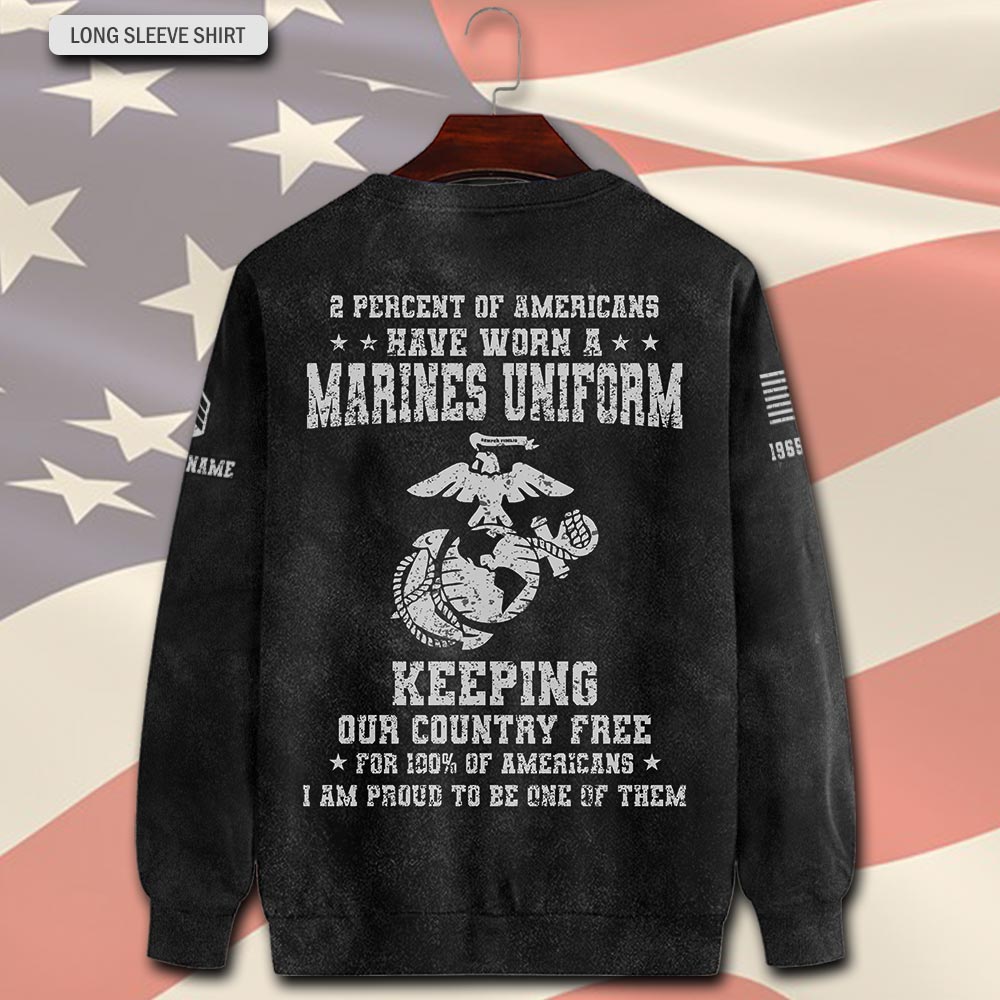 US Marine Corps, E 8 Marines Master Sergeant - Sweatshirt - Image 3