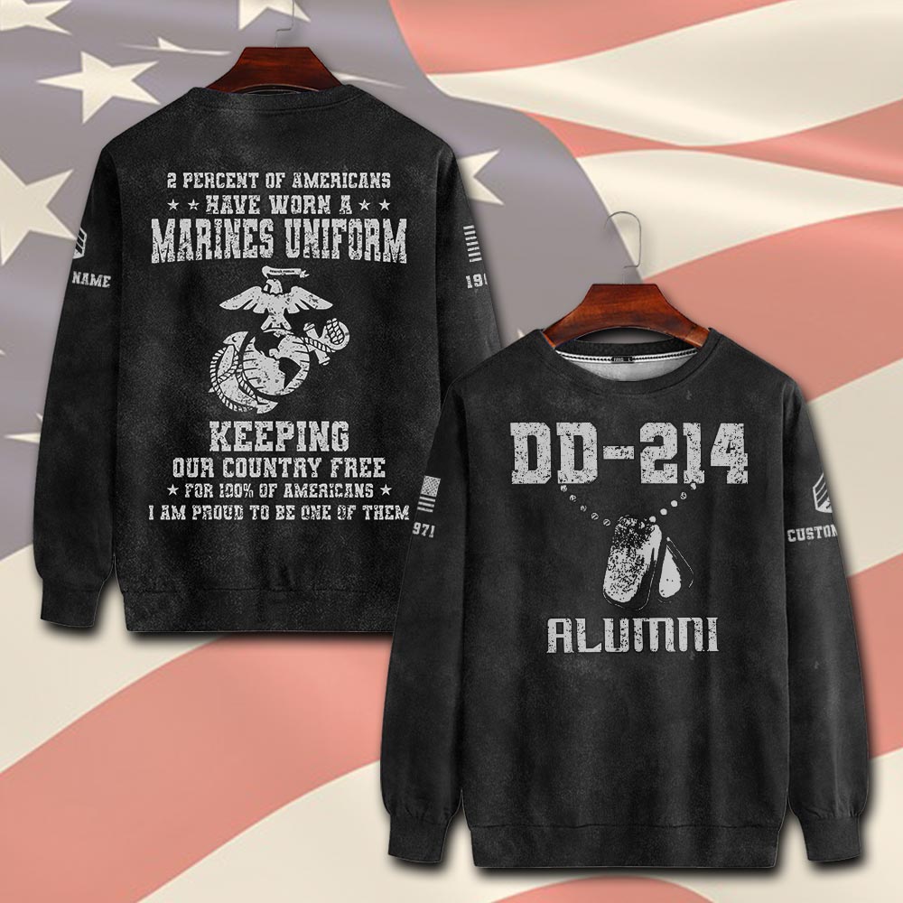 US Marine Corps, E 8 Marines Master Sergeant - Sweatshirt