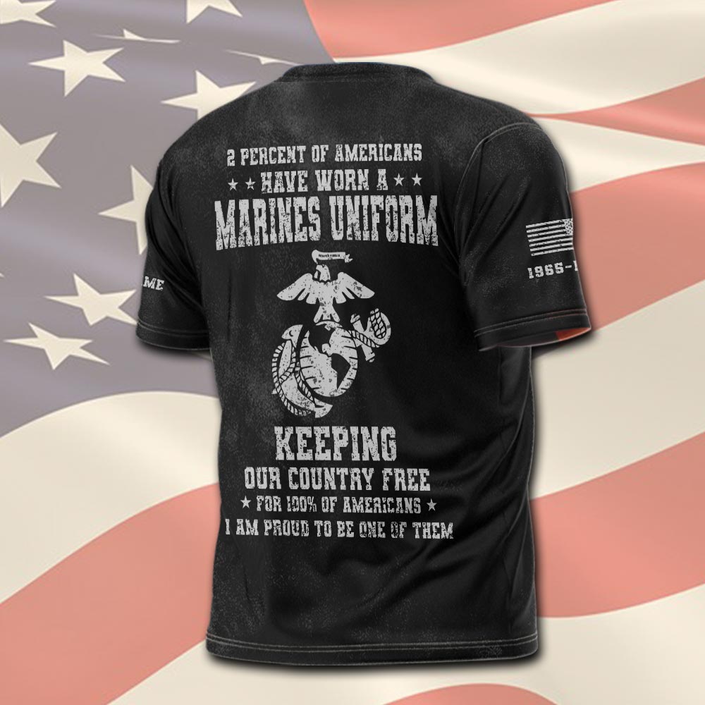 US Marine Corps, Lest We Forget - T-Shirt - Image 3