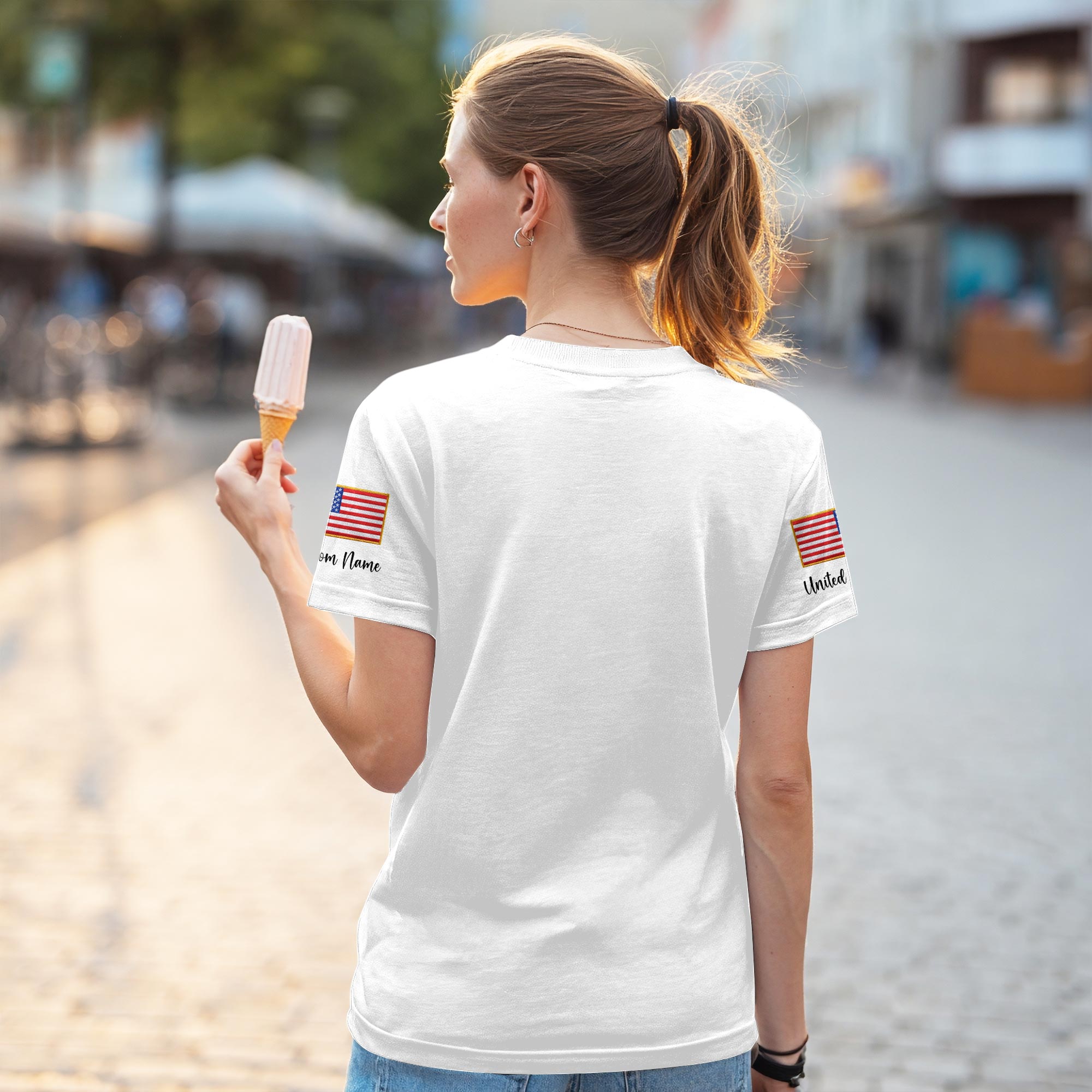 US Coast Guard, E 2 White - Women T-Shirt - Image 3