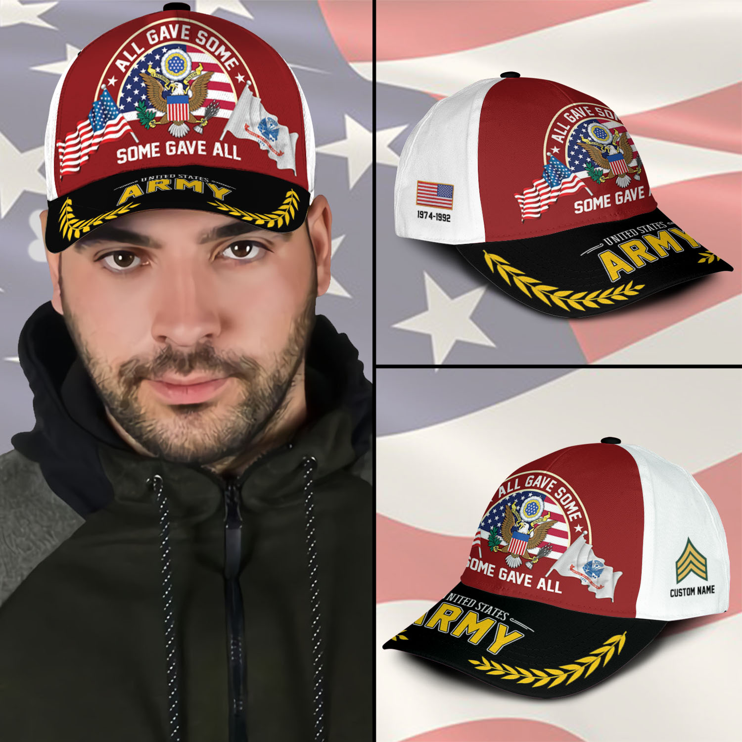 US Army, No One Gets Left Behind - Classic Cap - Image 3