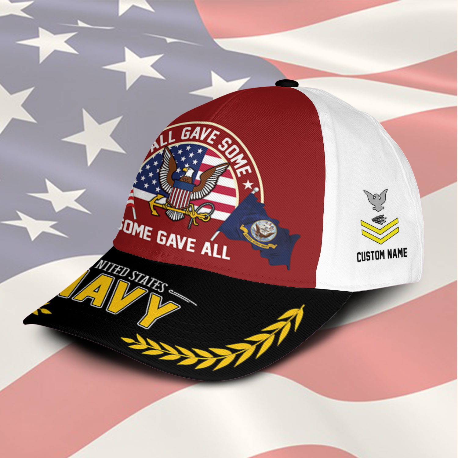 US Navy, All Gave Some, Some Gave All - Classic Cap - Image 2
