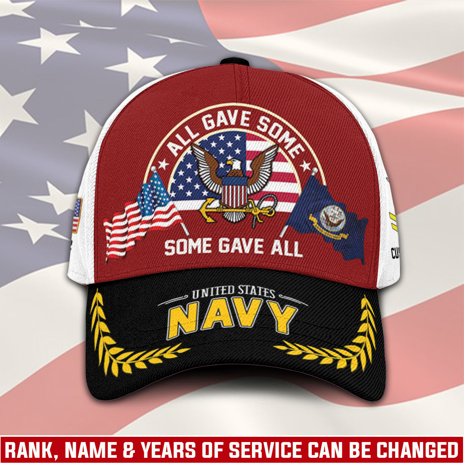 US Navy, All Gave Some, Some Gave All - Classic Cap