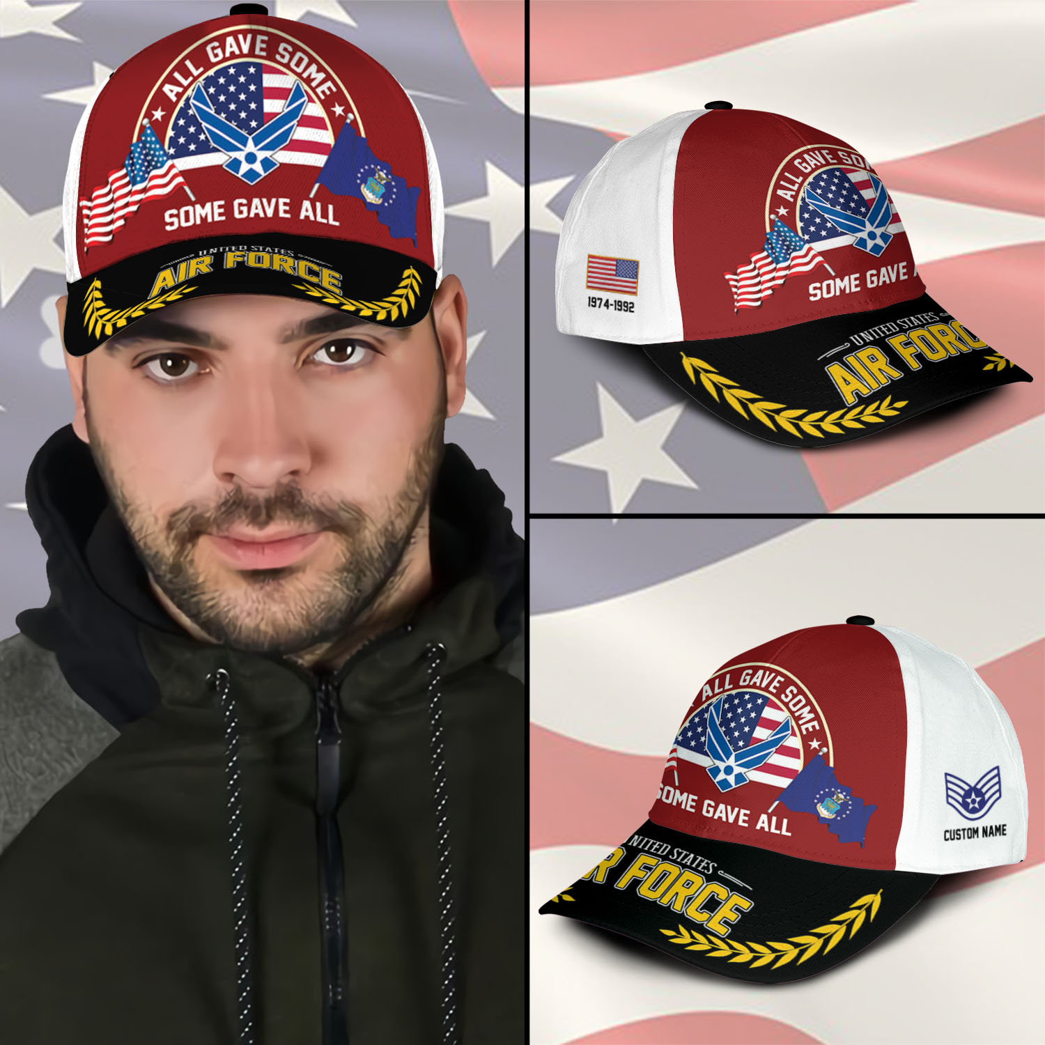 US Air Force, O 6 Air Force Colonel - Classic Cap - Image 3