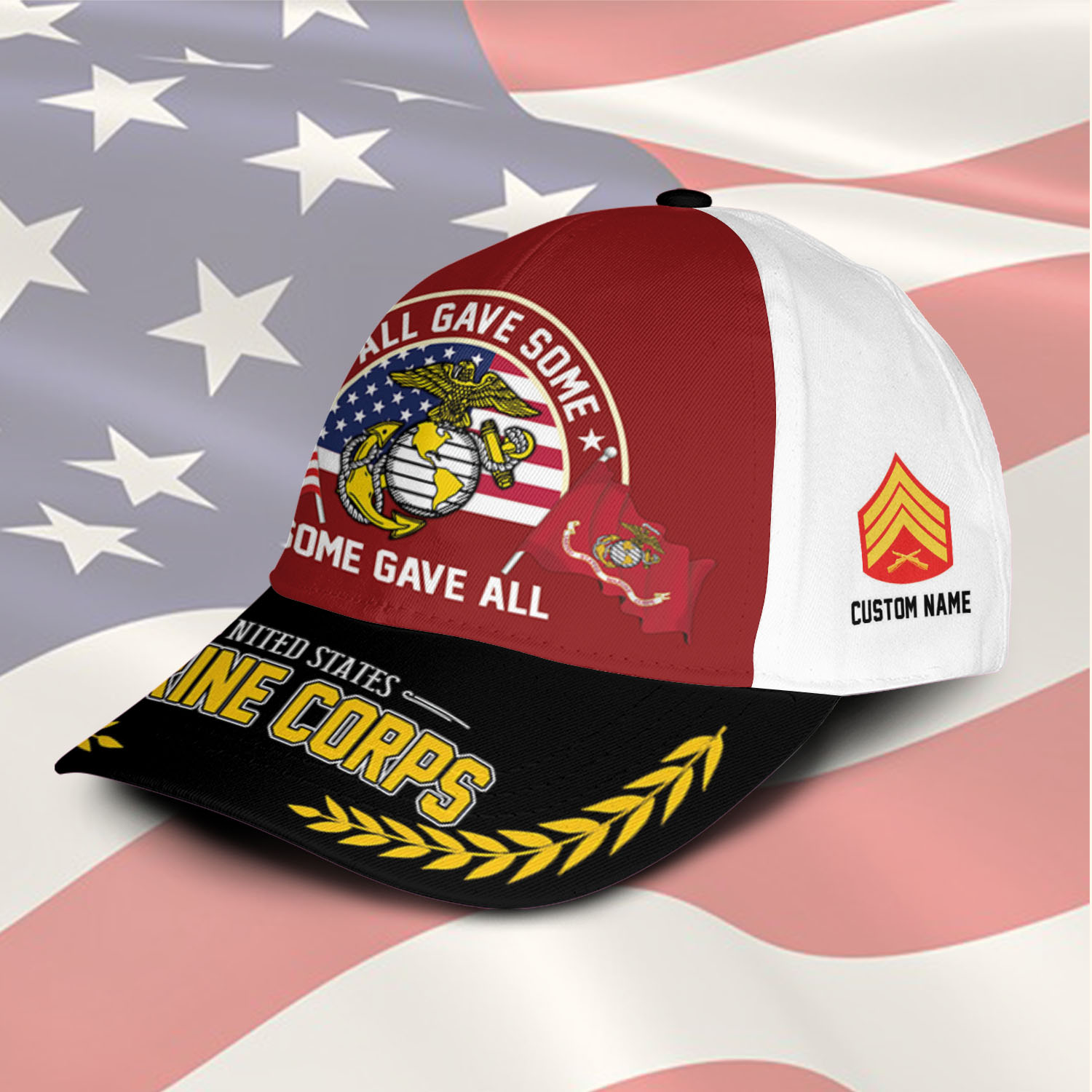 US Marine Corps, E 4 Marines Corporal - Classic Cap - Image 2