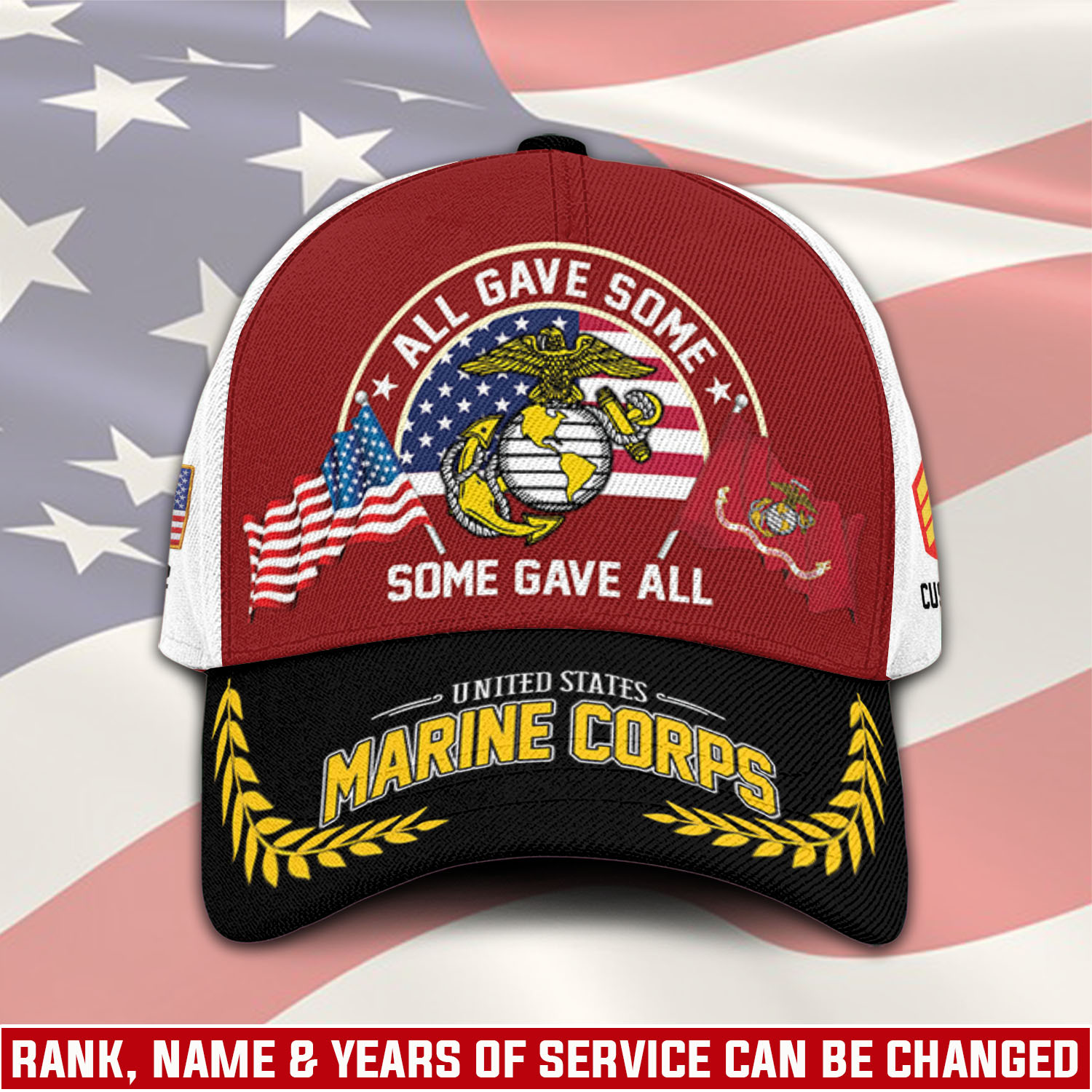 US Marine Corps, E 4 Marines Corporal - Classic Cap