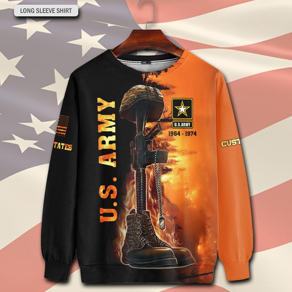US Army, E 4 Army Corporal - Sweatshirt - Image 2