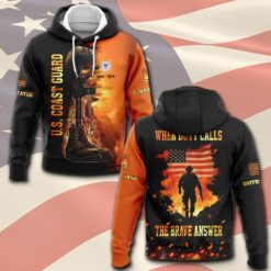 US Coast Guard, Served With Pride - Hoodie