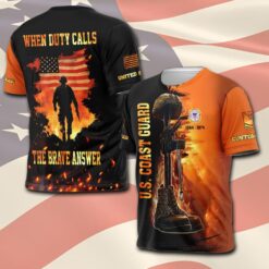 US Coast Guard, Life And Pride - T-Shirt