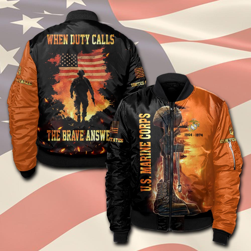 US Marine Corps, E 2 Marines Private First Class - Bomber Jacket
