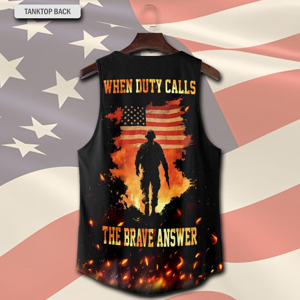 US Marine Corps, No One Gets Left Behind - Tank-Top - Image 3