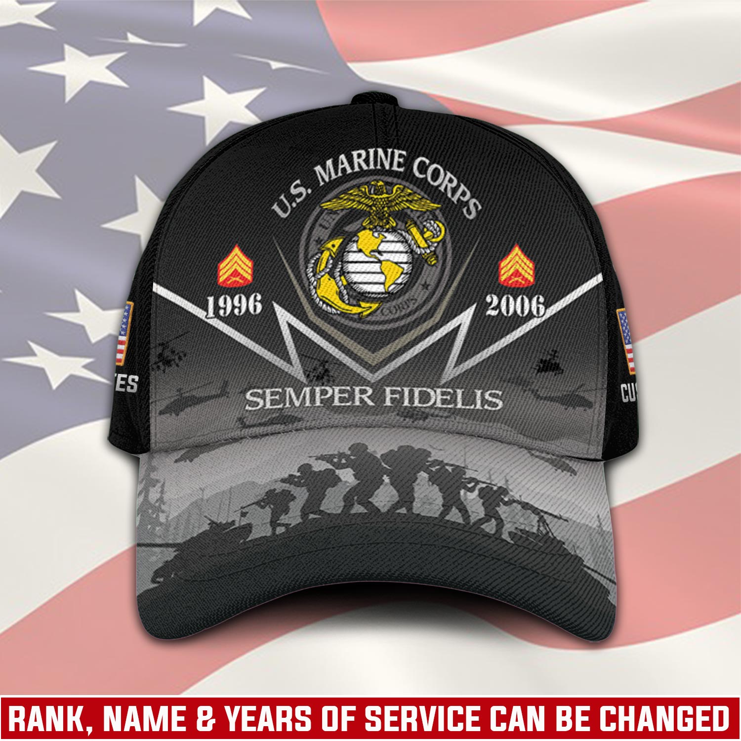 US Marine Corps, Semper Fidelis - Classic Cap
