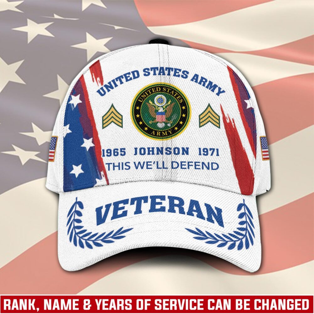 US Army, E 4 Army Specialist - Classic Cap