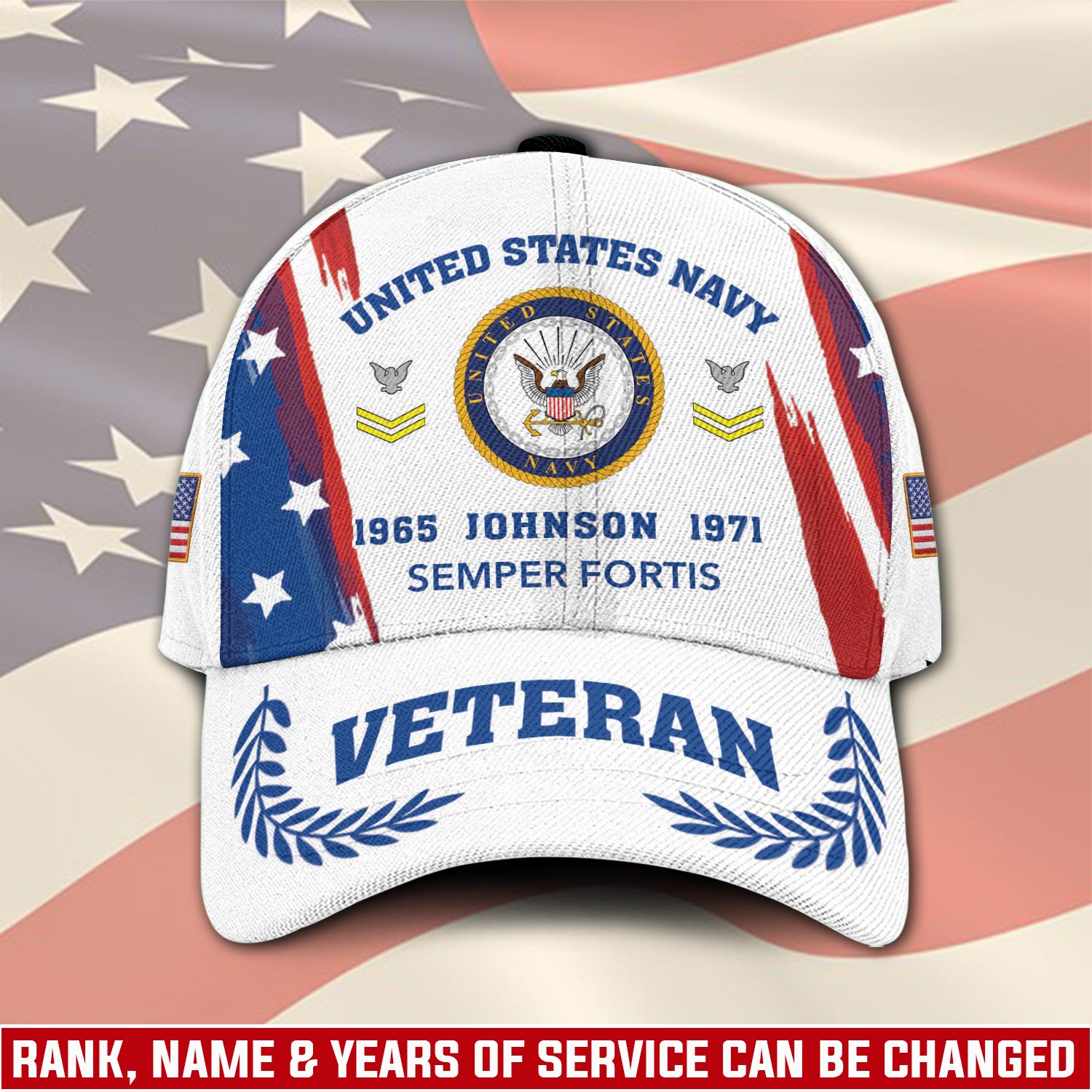 US Navy, Remember - Honor - Respect - Classic Cap