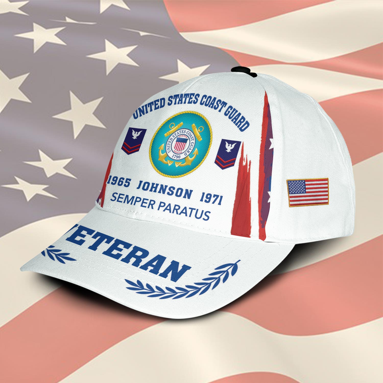 US Coast Guard, Once A Coastie, Always A Coastie - Classic Cap - Image 2