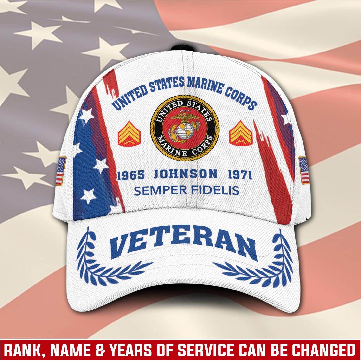 US Marine Corps, W 4 Marines Chief Warrant Officer 4 - Classic Cap