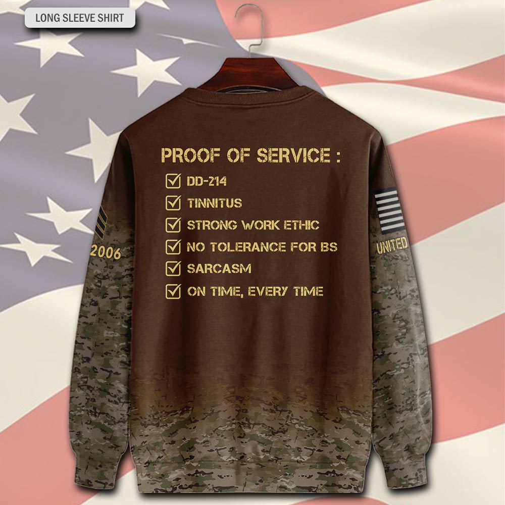 US Army, Duty, Honor, Country - Sweatshirt - Image 3