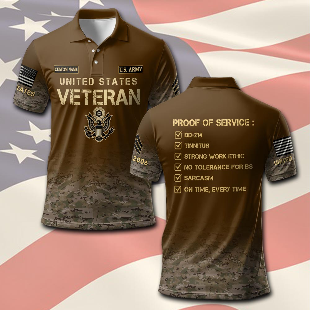 US Army, O 3 Army Captain - Polo Shirt