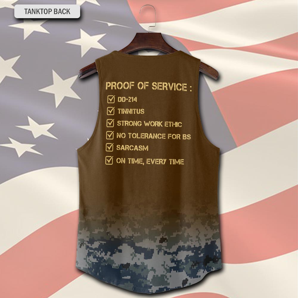 US Navy, E 4 Gold - Tank-Top - Image 3