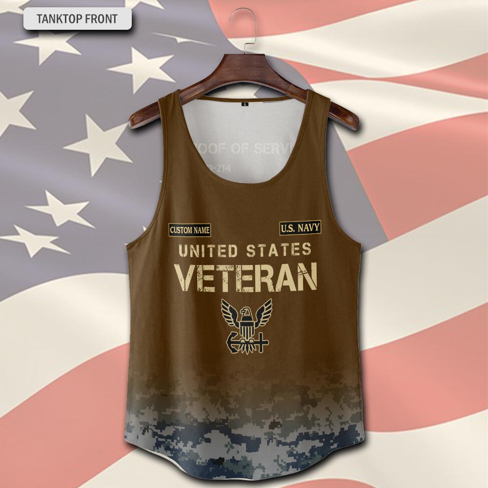 US Navy, E 4 Gold - Tank-Top - Image 2