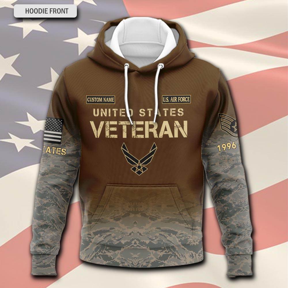 US Air Force , E 4 Air Force Sergeant - Hoodie - Image 2