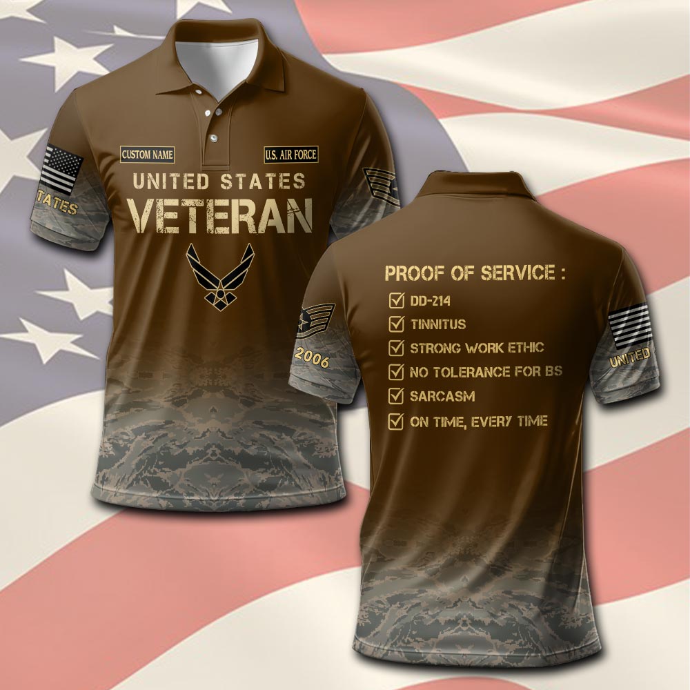 US Air Force , O 3 Air Force Captain - Polo Shirt