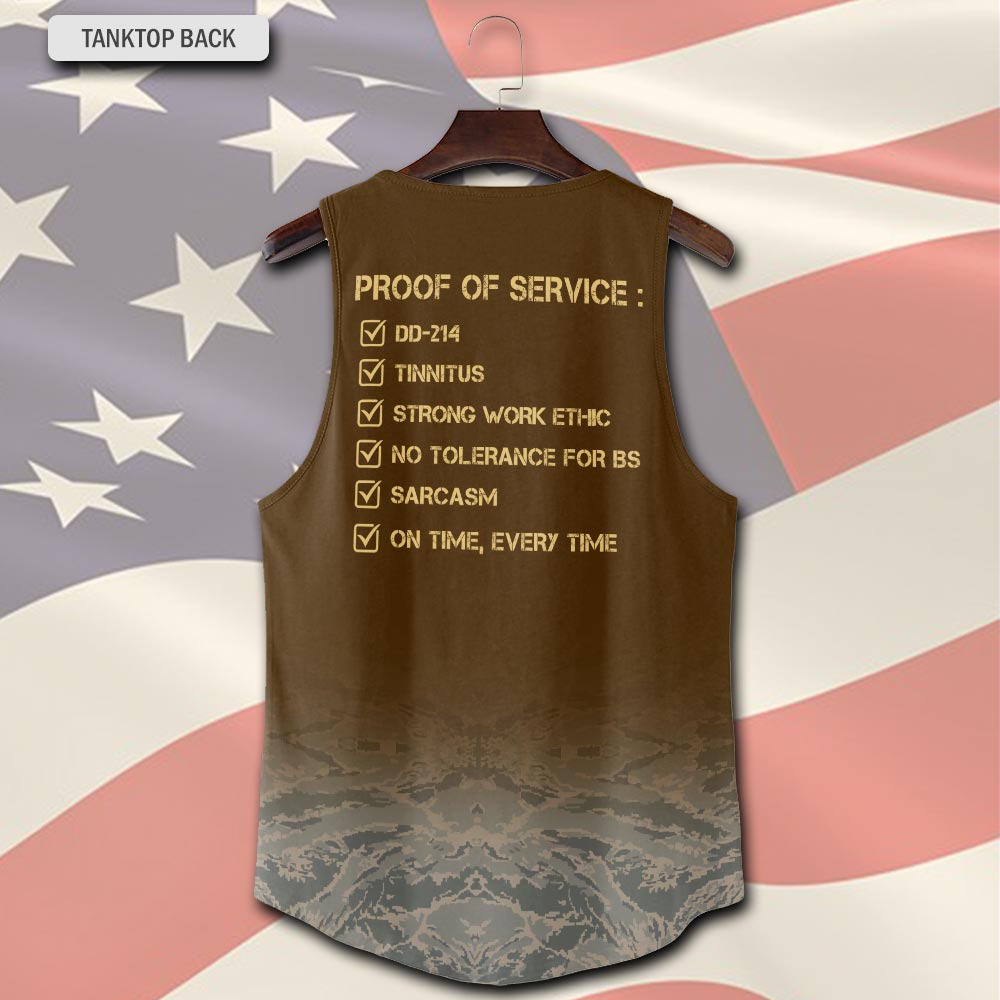 US Air Force , I Walked The Walk - Tank-Top - Image 3