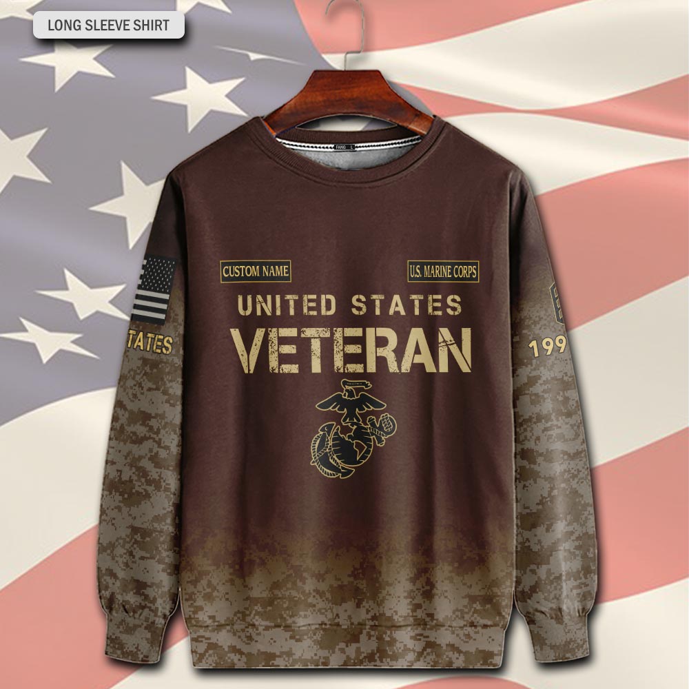 US Marine Corps, E 8 Marines First Sergeant - Sweatshirt - Image 2