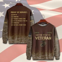 US Marine Corps, E 8 Marines First Sergeant - Sweatshirt