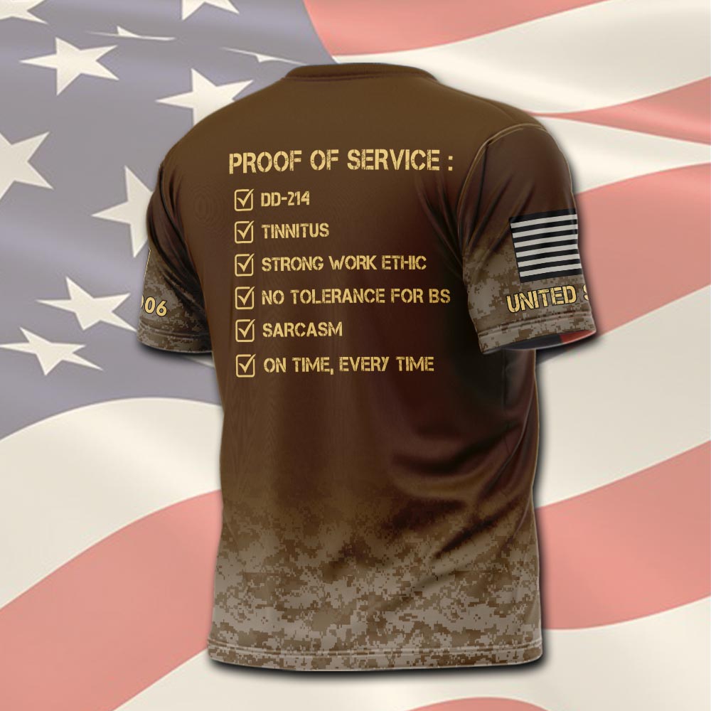 US Marine Corps, Life And Pride - T-Shirt - Image 3