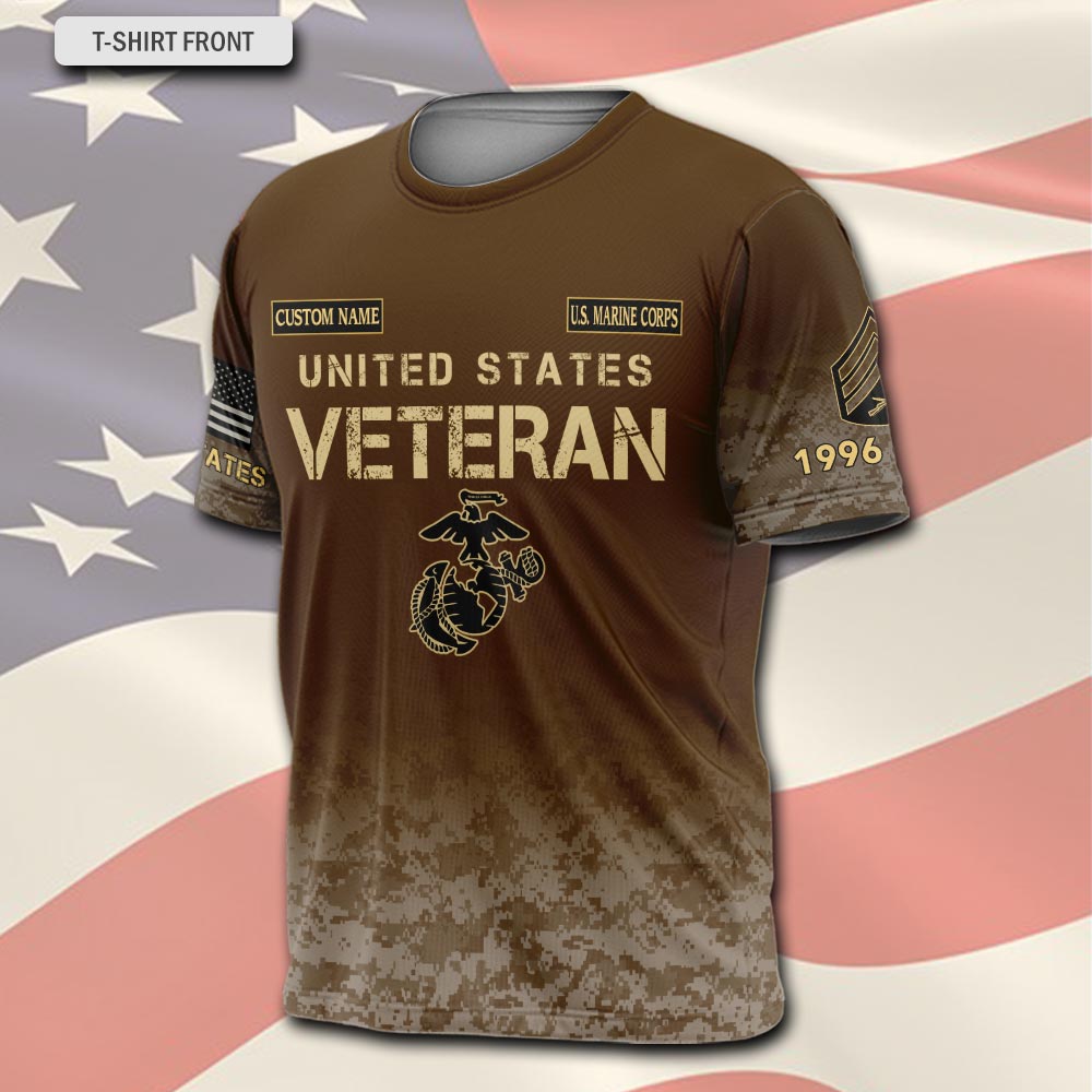 US Marine Corps, Life And Pride - T-Shirt - Image 2