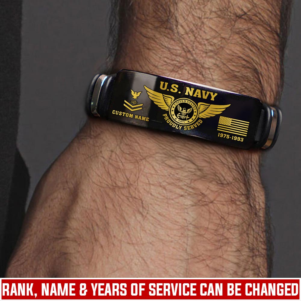 US Navy, E 7 Red - Bracelet