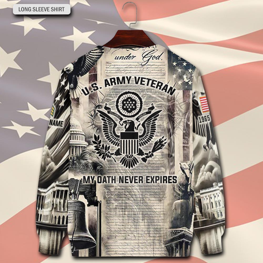 US Army, Honor, Duty, Service - Sweatshirt - Image 3