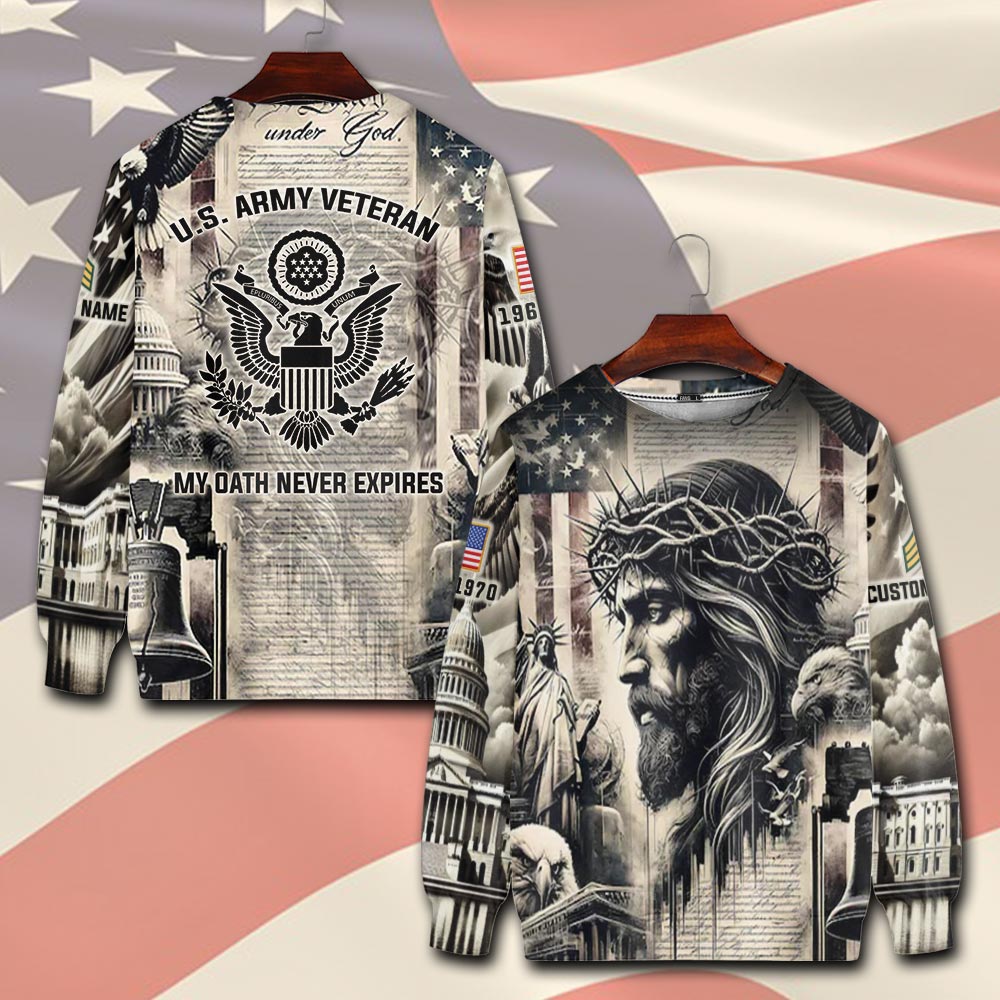 US Army, Honor, Duty, Service - Sweatshirt