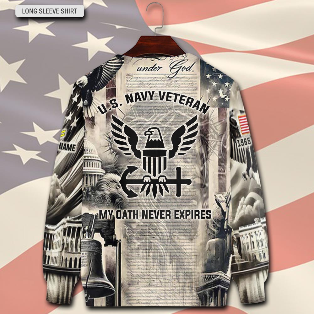 US Navy, No One Fights Alone - Sweatshirt - Image 3