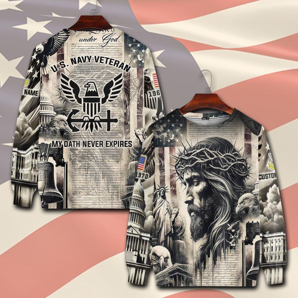 US Navy, No One Fights Alone - Sweatshirt