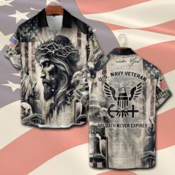 US Navy, Served With Pride - Short Sleeve Button Shirt