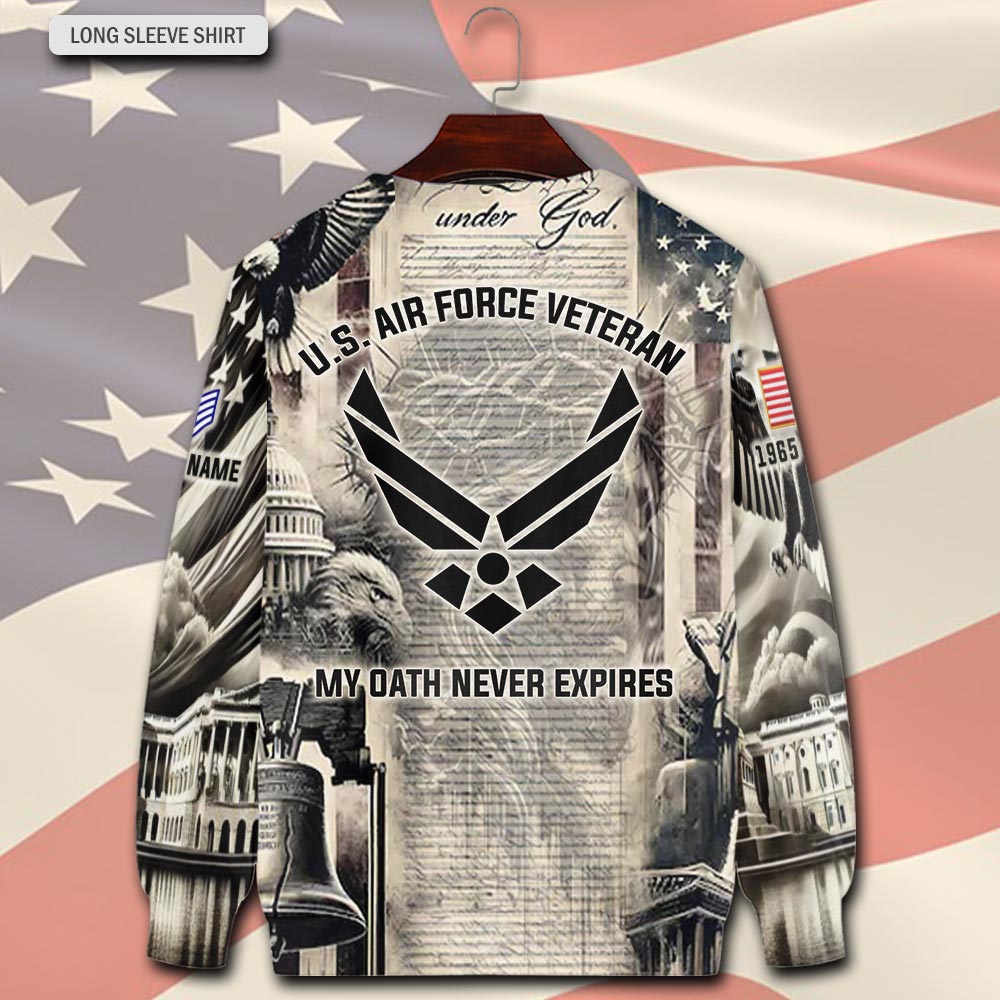 US Air Force , Thank a Veteran - Sweatshirt - Image 3