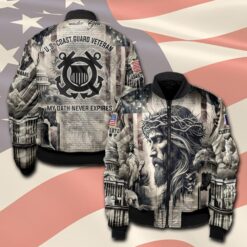 US Coast Guard, E 3 Red - Bomber Jacket