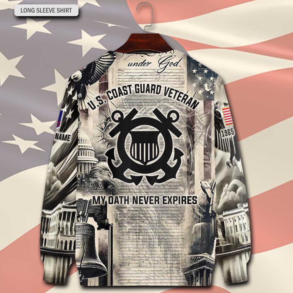 US Coast Guard, E 9 Gold - Sweatshirt - Image 3