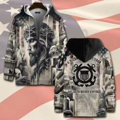 US Coast Guard, Second To None - Zip Hoodie