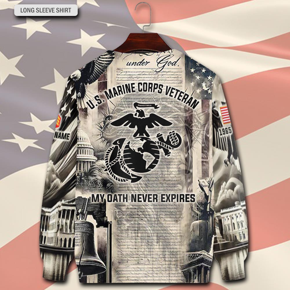 US Marine Corps, E 2 Marines Private First Class - Sweatshirt - Image 3