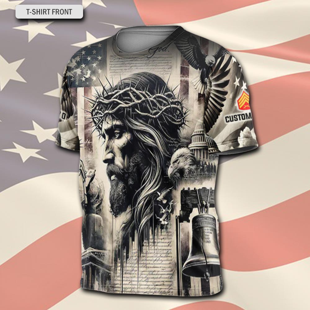US Marine Corps, All Gave Some, Some Gave All - T-Shirt - Image 2
